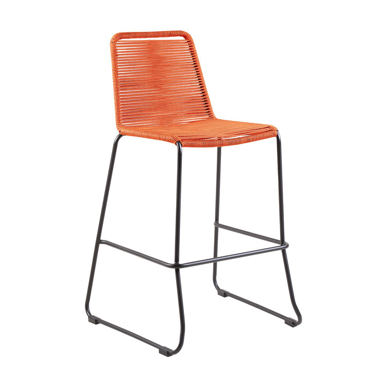 Longshore Tides Camak Metal Patio Bar Stool Wayfair